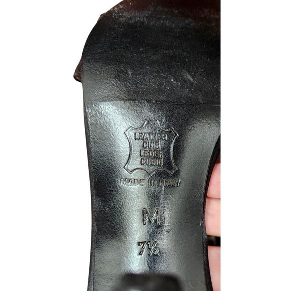 Saint Laurent Heels Black Women's Size 7.5 M - Picture 13 of 14